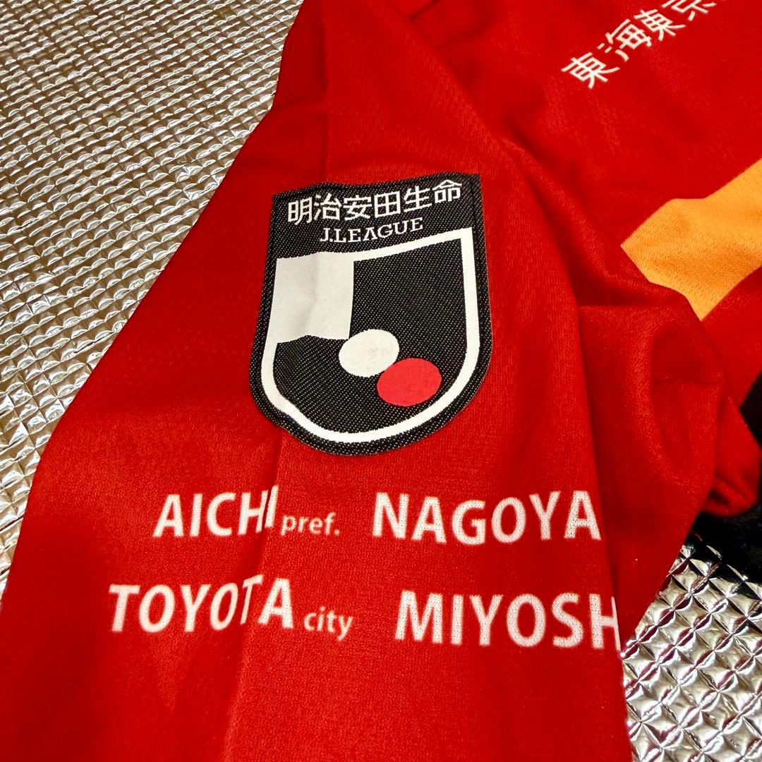 【美品/XL】名古屋グランパス 2019年ホームユニフォーム 長袖 赤
