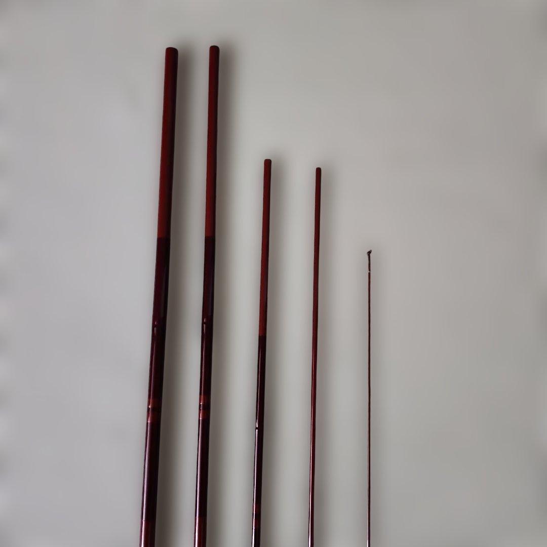 へら竿 朱紋峰 煉 14尺