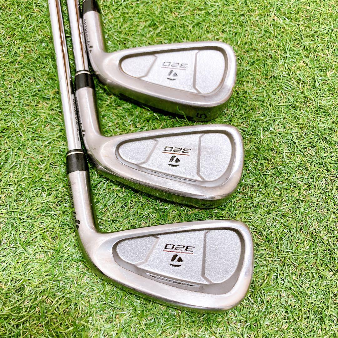テーラーメイド　320 アイアン　3番　4番　5番　メンズ　FLEX R-80