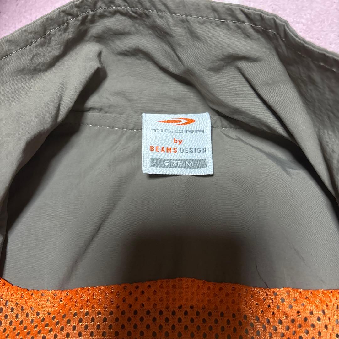 TIGORA × BEAMS ベージュ セットアップ M 撥水　ジャージ