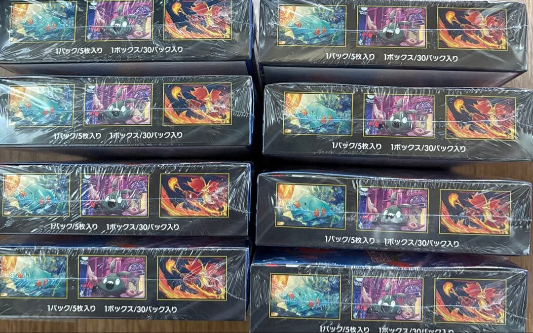 ポケモンカード　ニンジャスピナー　8box　シュリンク付き