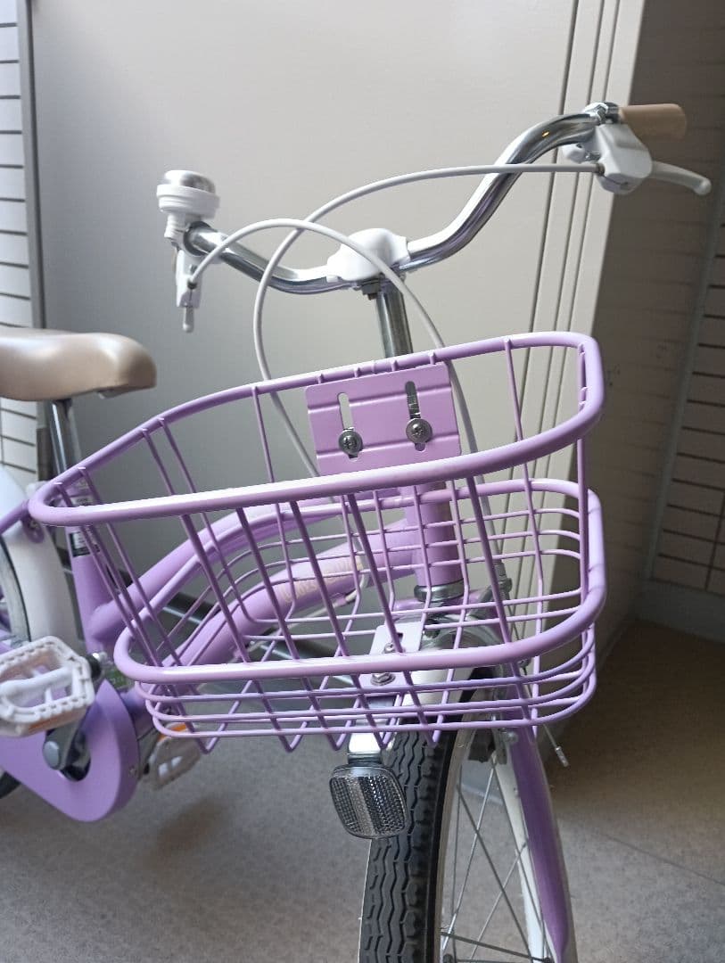 自転車　子供自転車　キッズ自転車　イオンバイク　18インチ　パープル