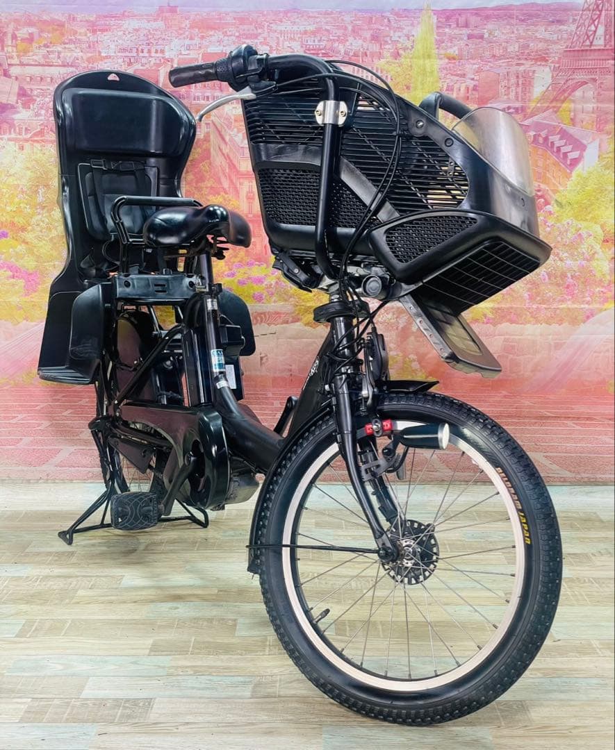 ZK3491 電動自転車 ヤマハ パスキス 子供乗せ 20インチ 送料無料