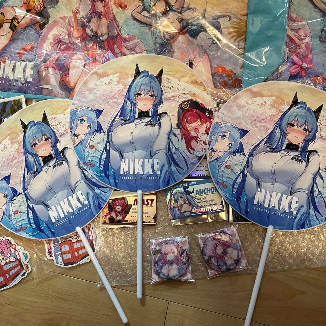勝利の女神NIKKE メガニケ C106 特典まとめ売り バッジ 合計20点