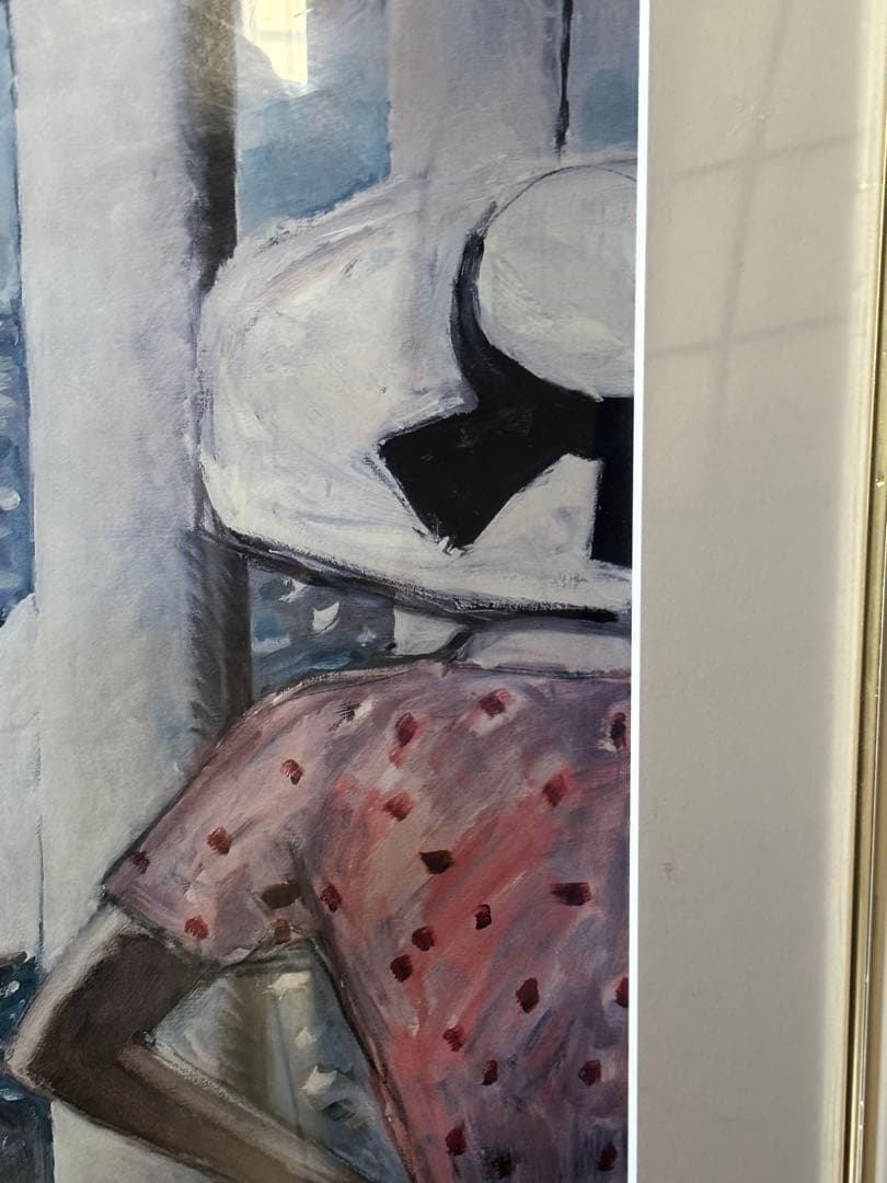 絵画 アートポスター　カシニョール作 「EN NOR」 額装品
