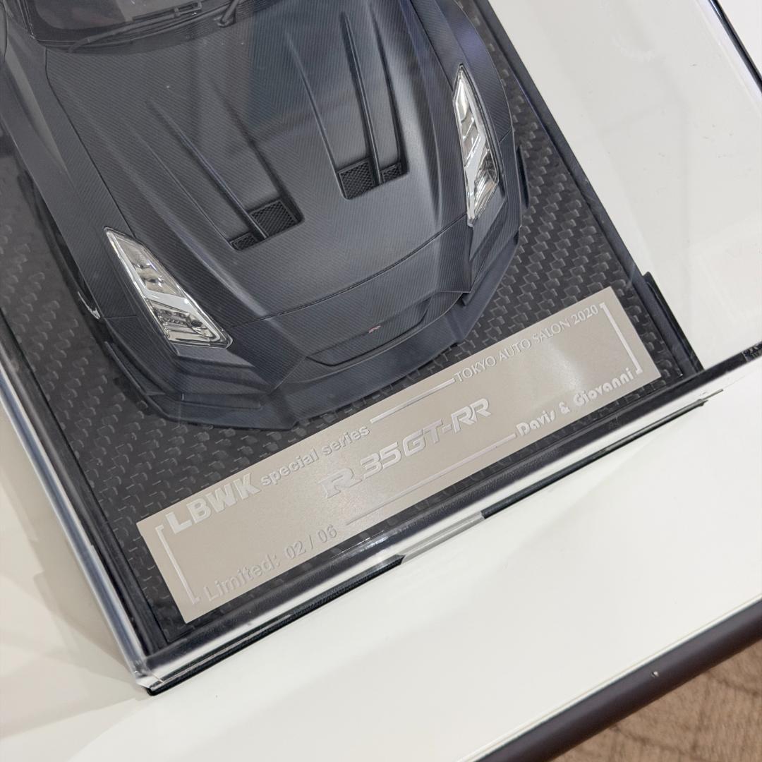 ミニカー LBWK R35GT-RR Davis&Giovanni 1/18