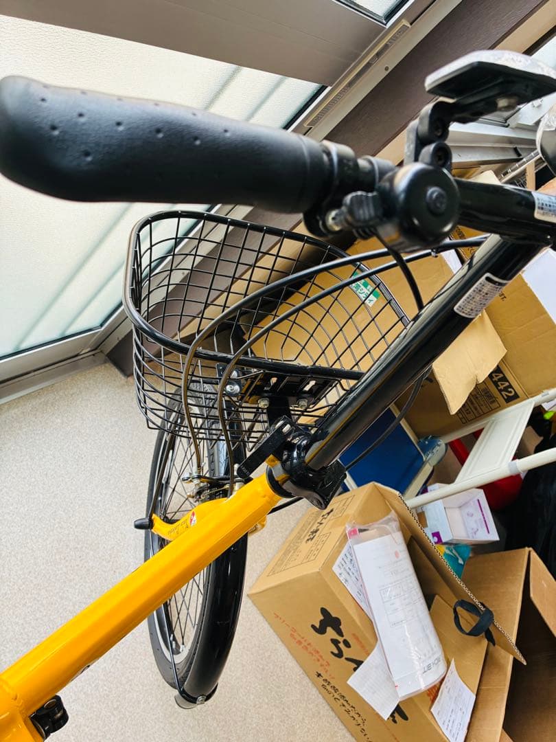 ランボルギーニ FDB206ALL 20インチ 折りたたみ自転車 イエロー 美品