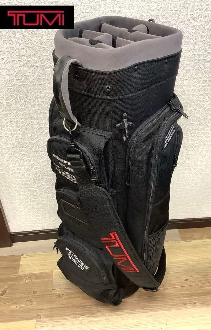 TUMI ゴルフバッグ ブラック 4分割