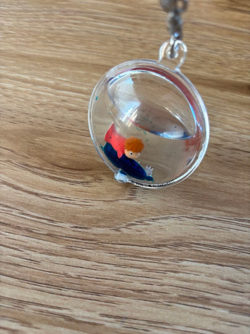 【当時物】崖の上のポニョ　アクアキーホルダー