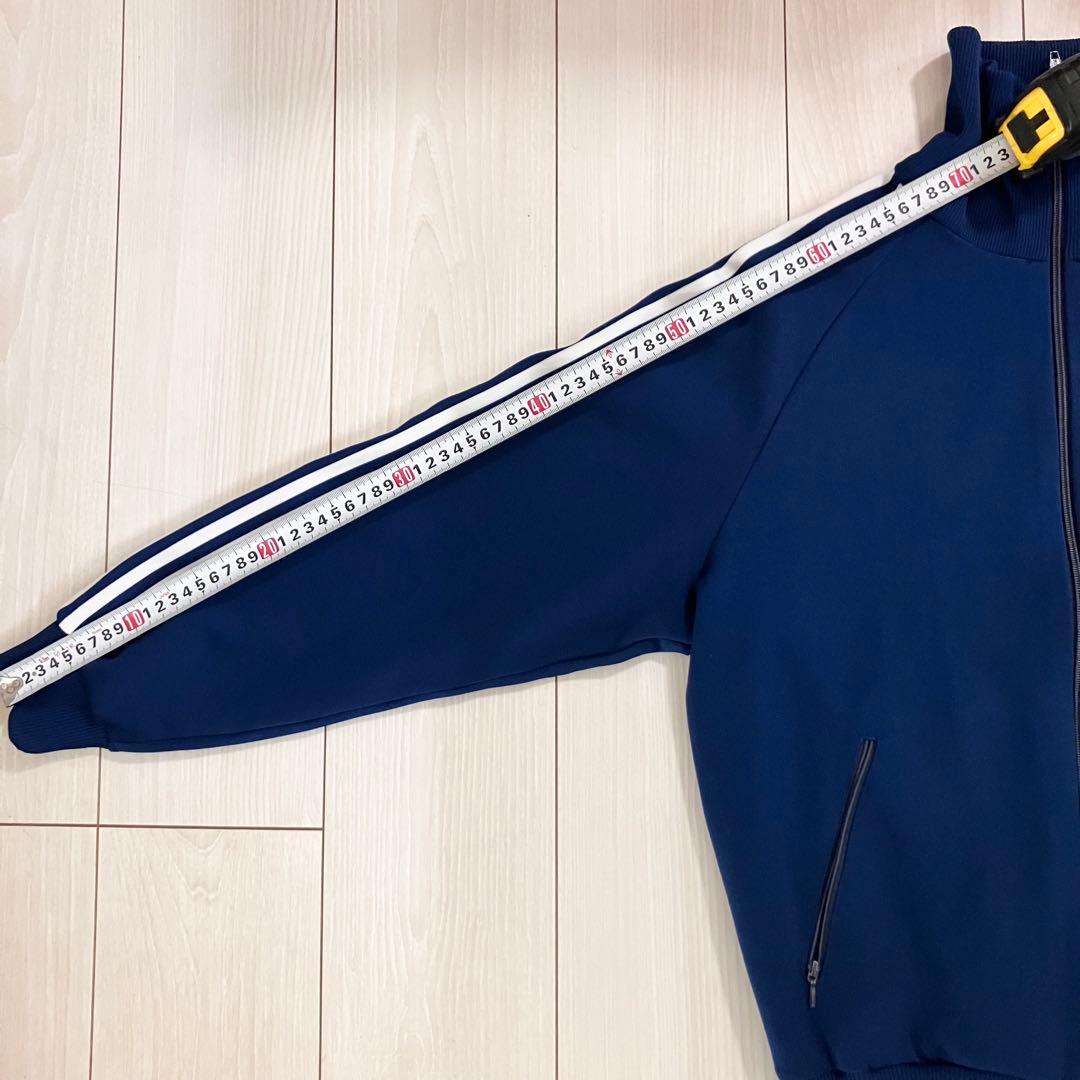 adidas 希少　ヴィンテージ古着ジャージADS-4F デサント製　ブルー