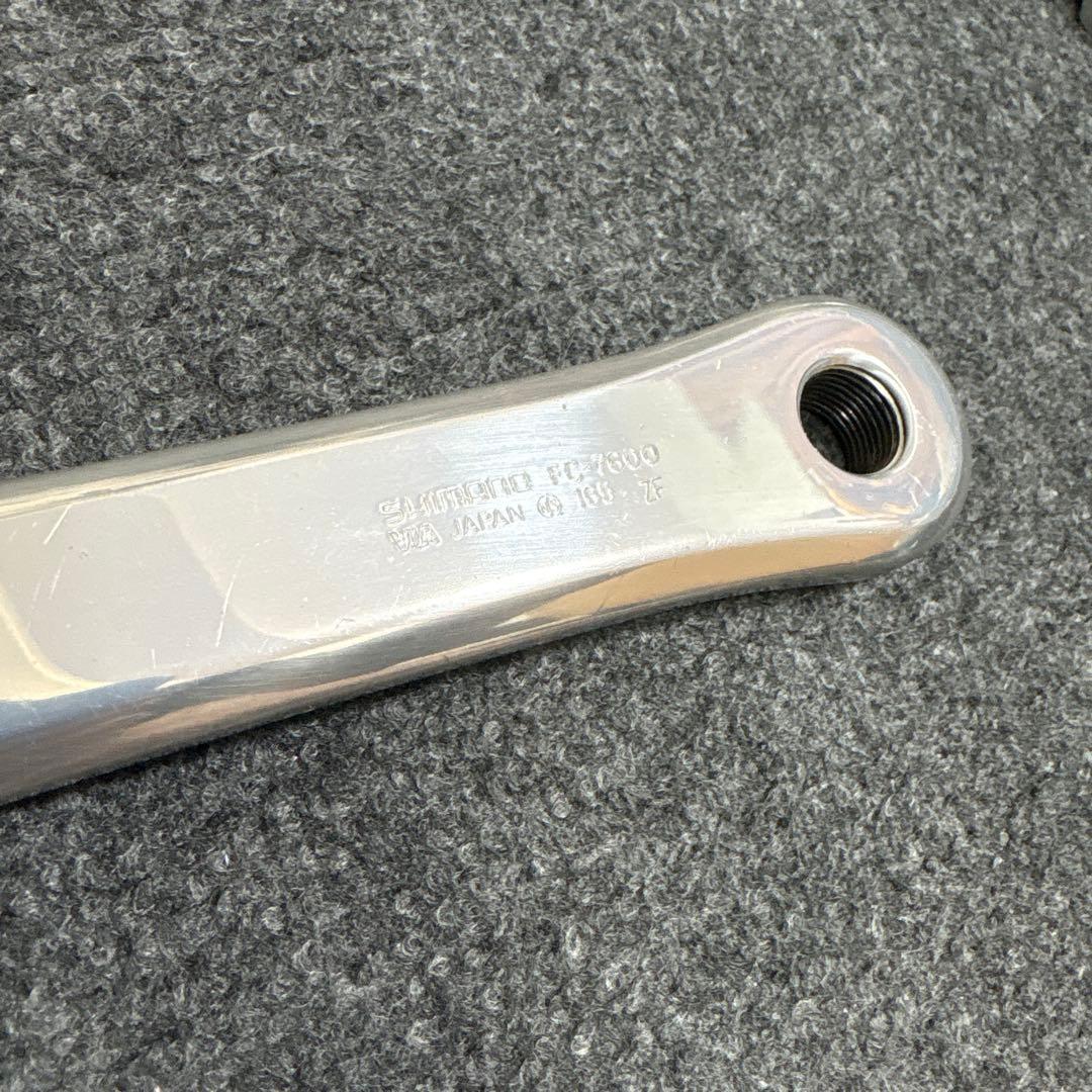 NJS シマノ デュラエース クランク FC-7600 165mm
