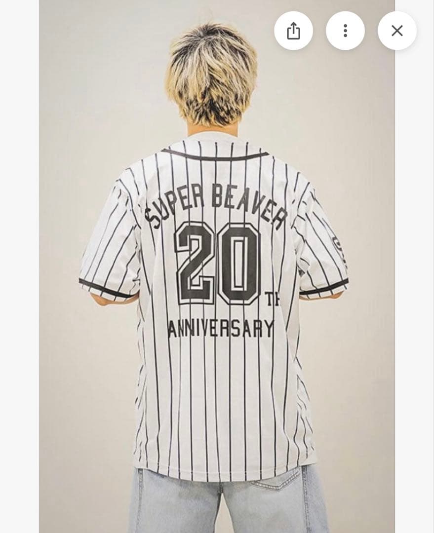 SUPER BEAVER ベースボールシャツ M 新品