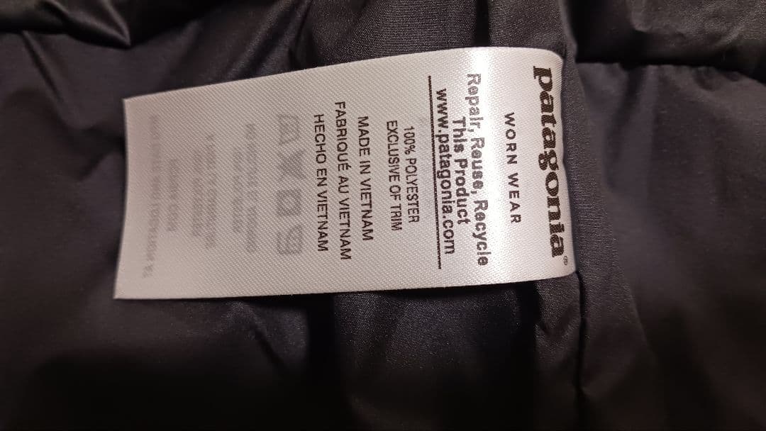未使用PatagoniaメンズスノーショットジャケットXSネイビースキーウェア