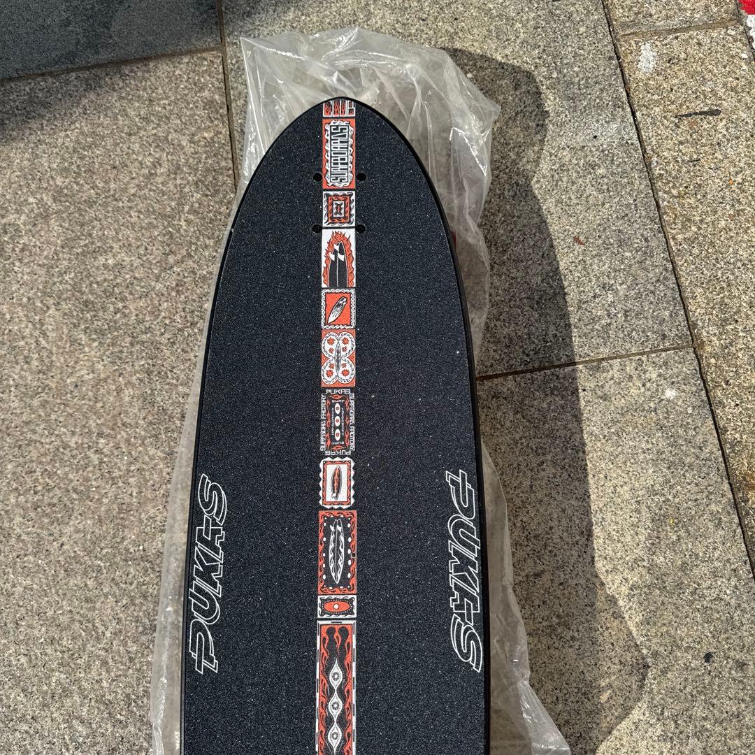 YOW（ヤウ）サーフスケートPukas Dark 34.5インチカスタム完成品
