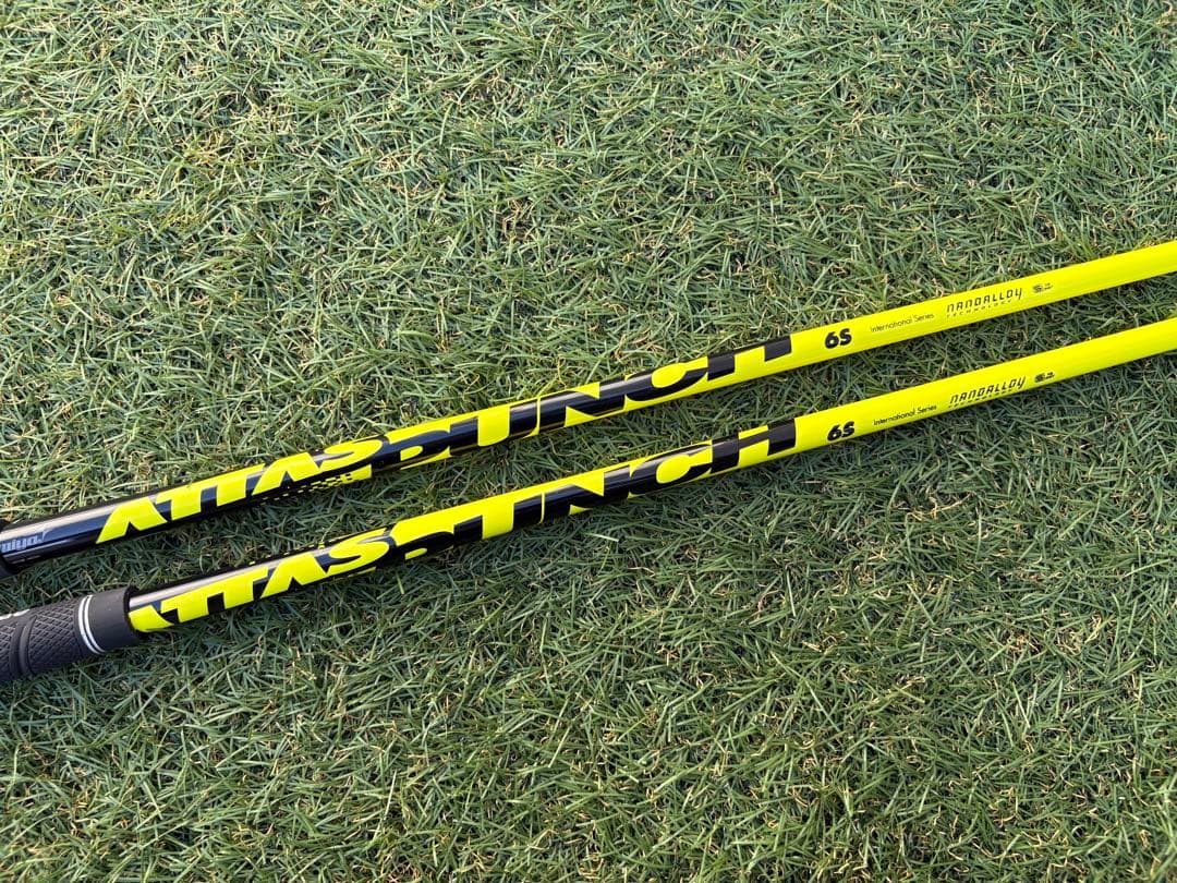 【稀少・コブラ用2本セット】UST マミヤアッタス パンチ 2U、4Uシャフト