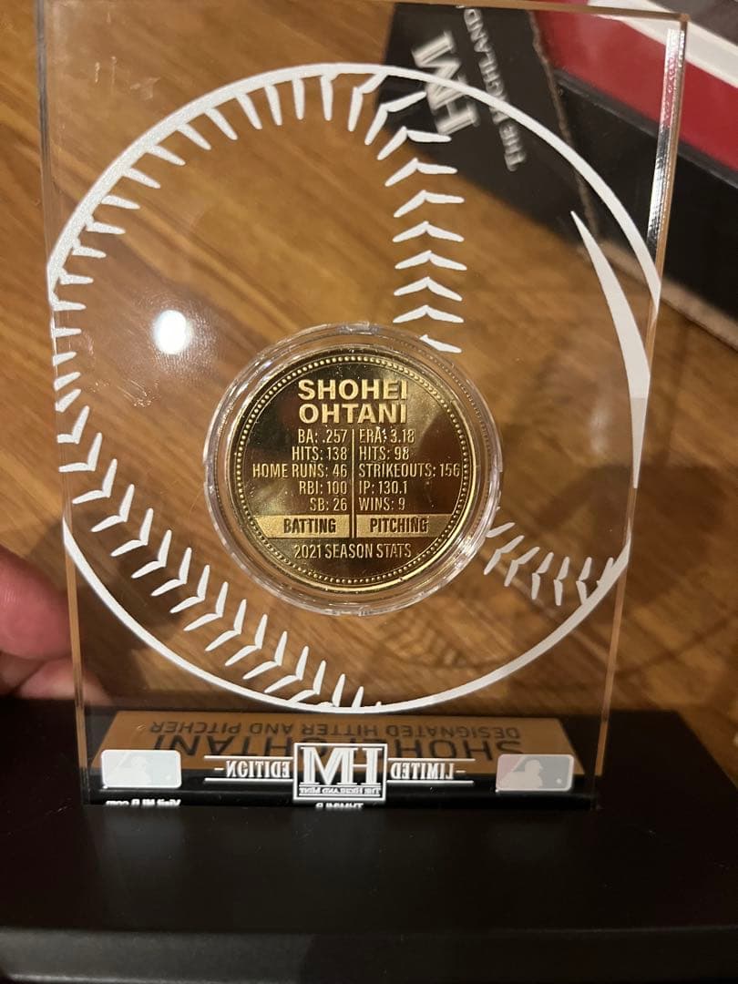 る*ぶ様 大谷翔平　MVP グッズ　メダル　2021 コレクション　オオタニ　限