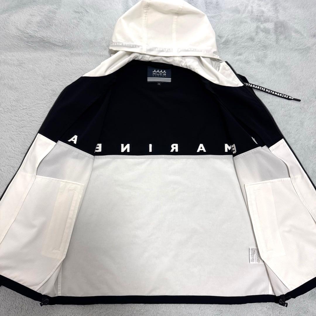 美品 muta MARINE ムータマリン パーカー ゴルフウェア