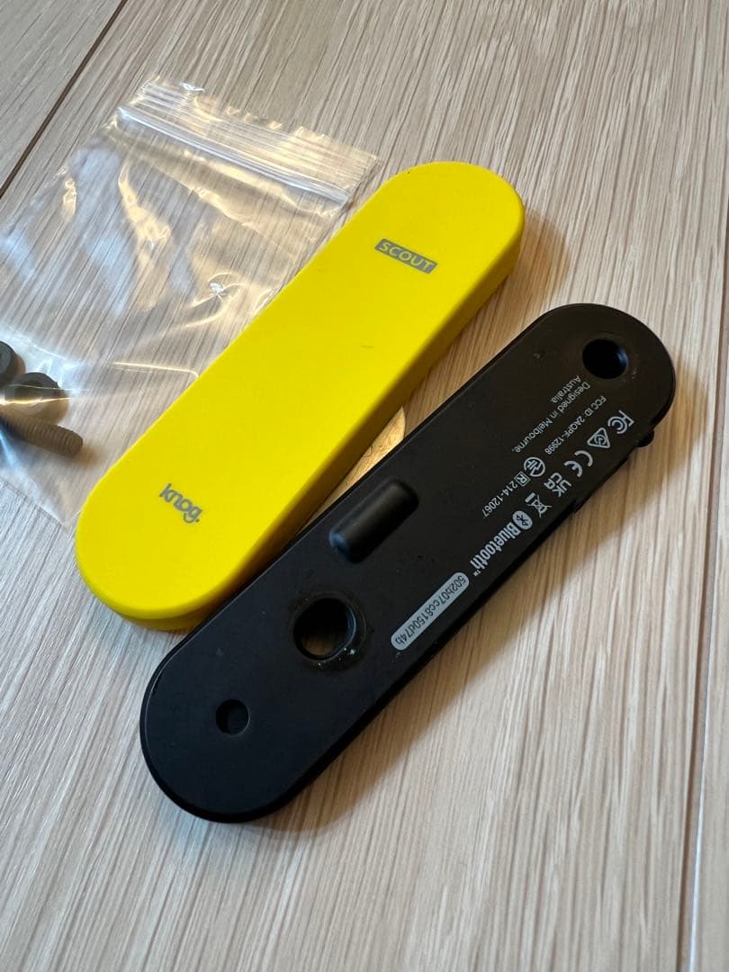 Knog Scout 自転車専用盗難防止アラーム 「探す」アプリと連携