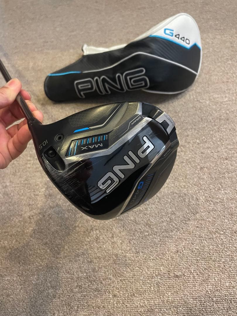 PING G440 MAX ドライバー 10.5度 ヘッドカバー付