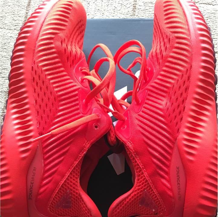 adidas ランニングシューズ(alpha bounceem) 26.5センチ