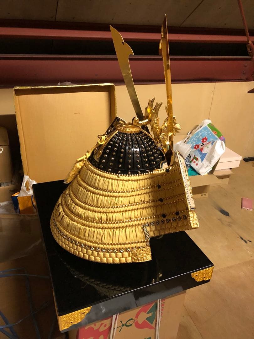 【大人用】兜　カブト　出世星兜　手作寄鉢