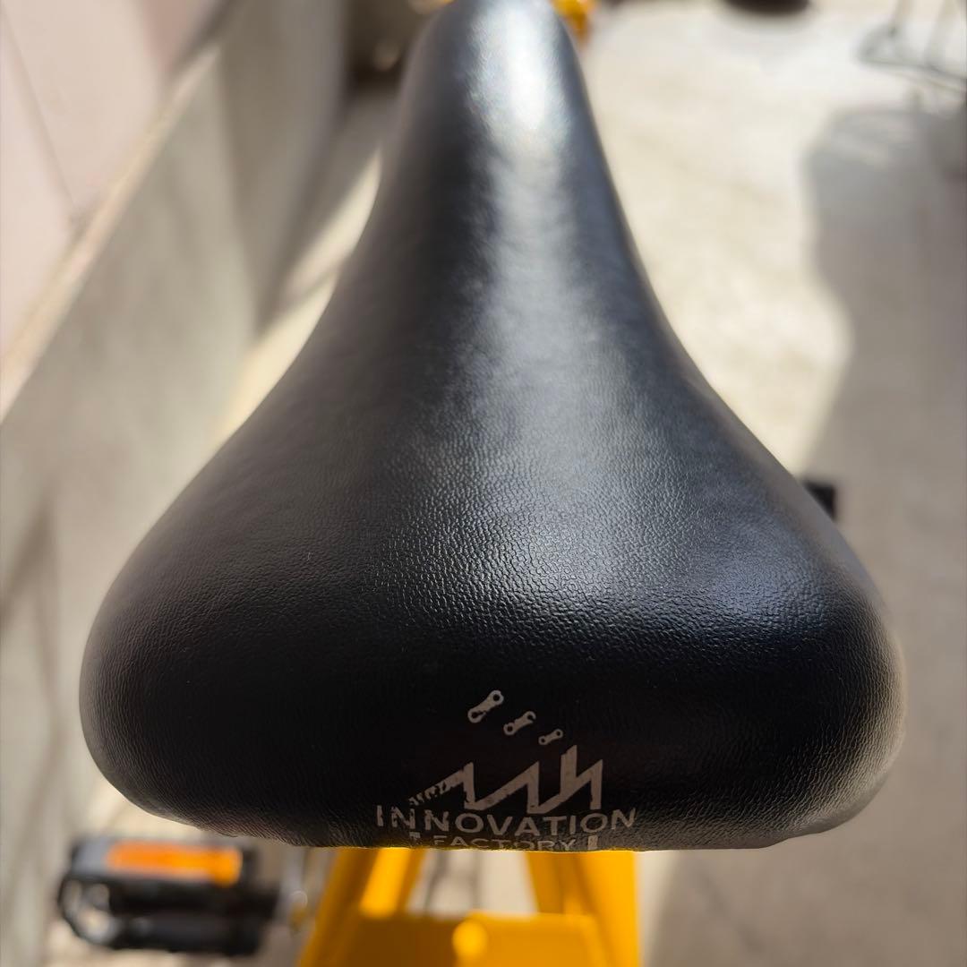 INNOVATION FACTORY 幼児用自転車 14インチ イエロー