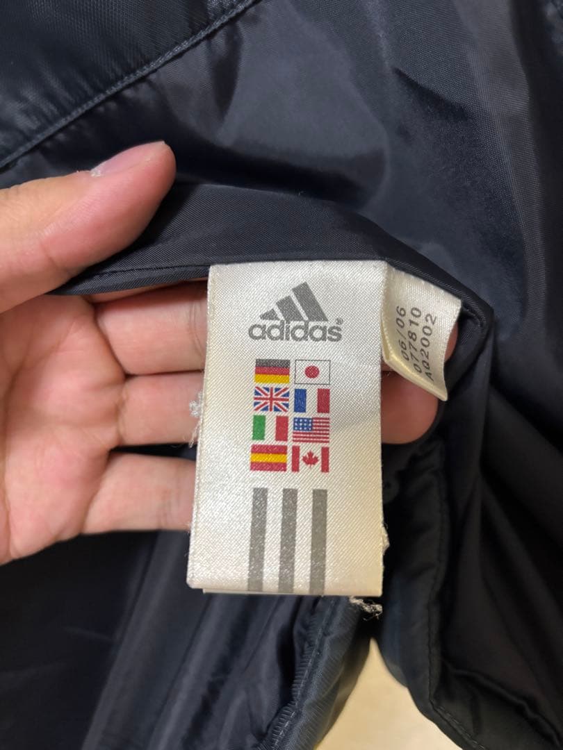 adidas Real Madrid ダウン フード付き