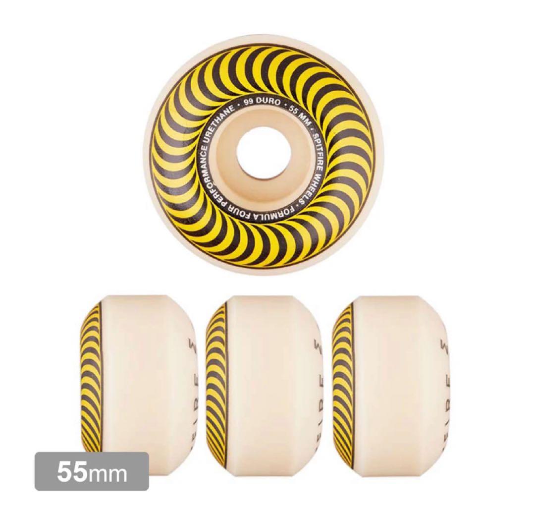 スケートボード SPITFIRE FORMULA FOUR CLASSIC  99A 55mm