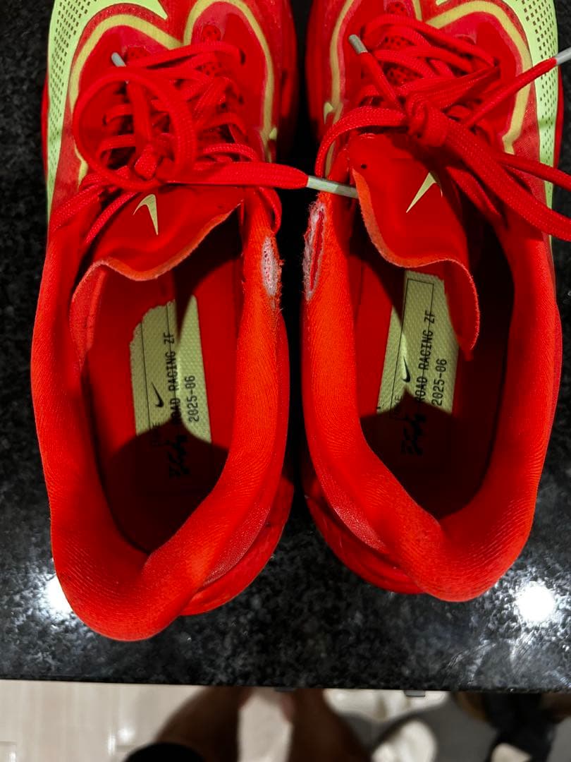NIKE zoomfly6 クリムゾンレッド　27.5