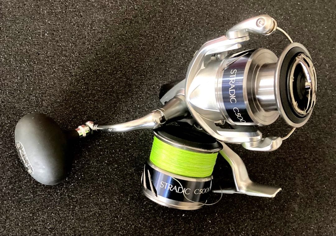 SHIMANO STRADIC C5000 スピニングリール 替えスプール付き