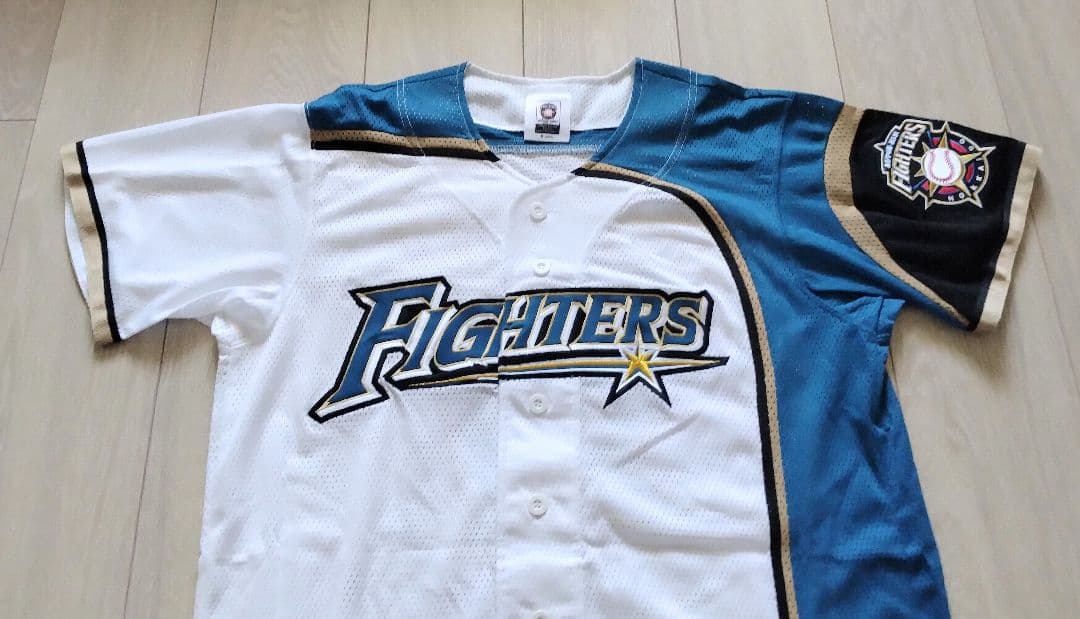 【レア　袋付き】日本ハム　ファイターズ　ケッペル　ホーム　ユニフォーム　ミズノS