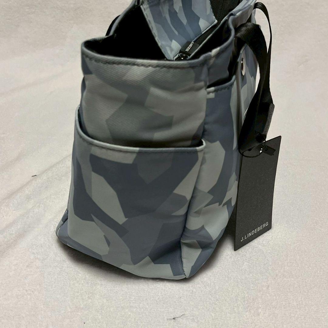 新品　J.LINDEBERG　ゴルフ　カートバッグ　ラウンドバッグ　ライトグレー