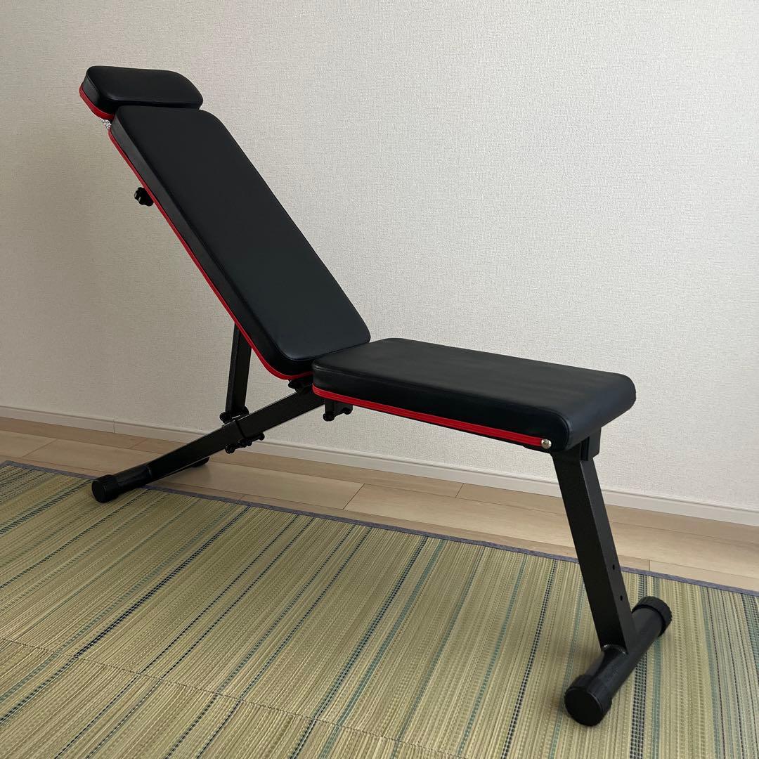 【美品】ベンチ台　筋トレ　4WAY トレーニングベンチ