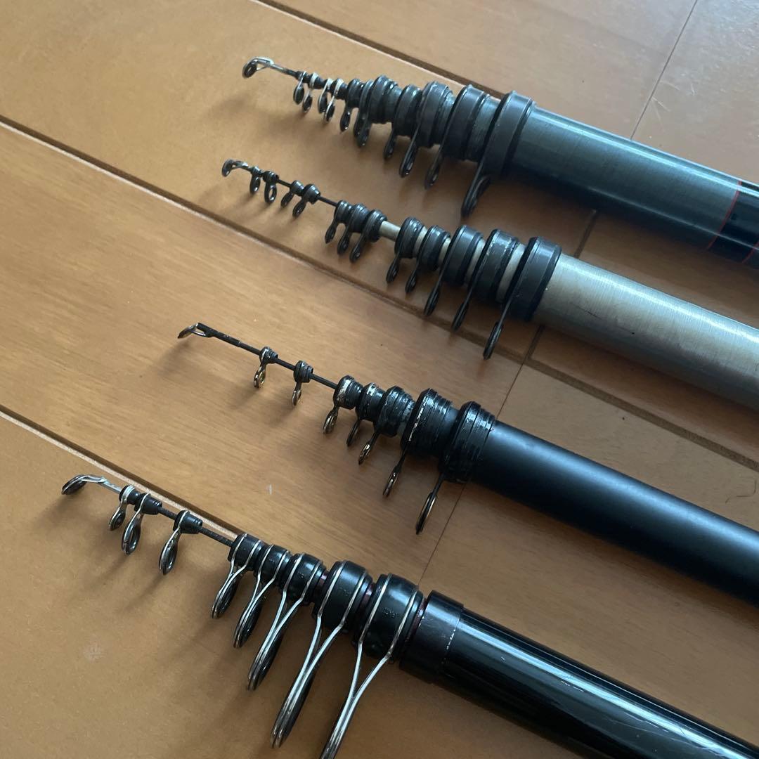 磯竿 4本セット カーボン製　シマノ　その他 SHIMANO