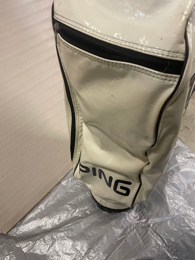 クラシック PING ピン 合皮 キャディバッグ