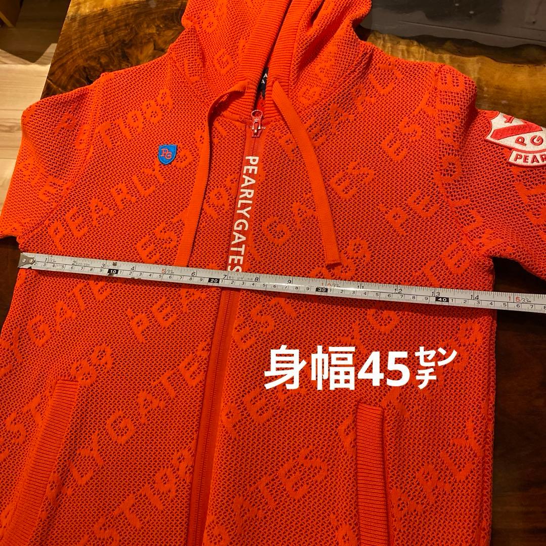PEARLY GATES メッシュフードジャケット