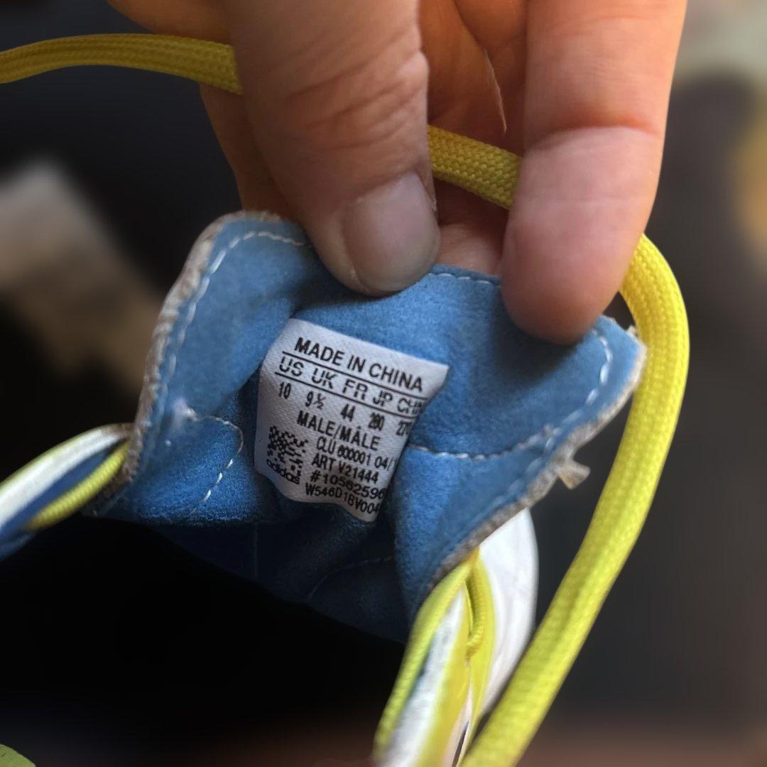 adidas adizero サッカーシューズ ホワイト/イエロー