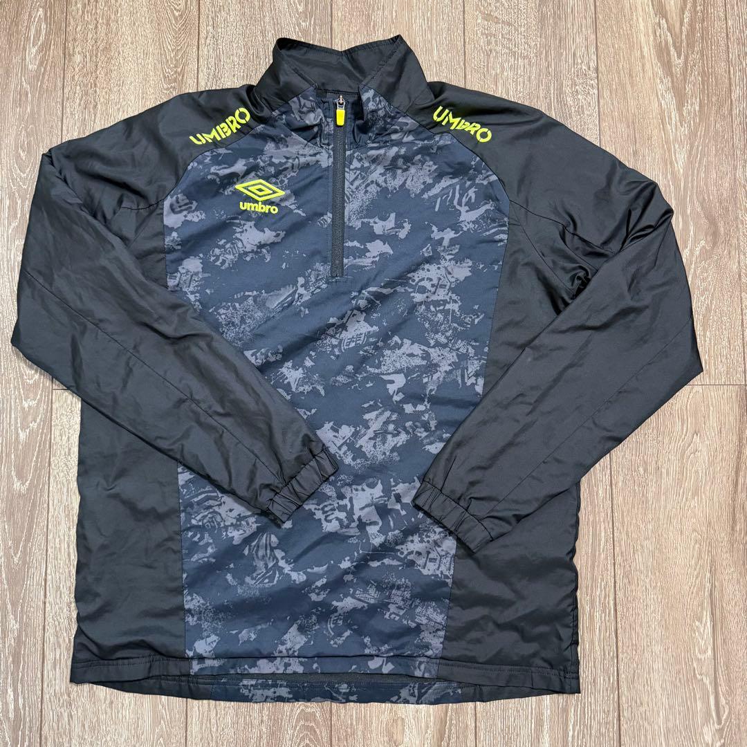 UMBRO アンブロ 裏起毛 ピステ ウィンドブレーカー 上下セット メンズ M