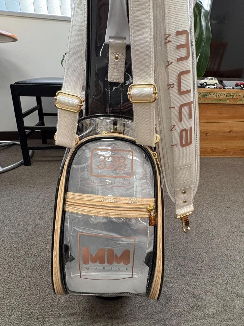 muta MARINE GOLF クリアキャディバッグ＆ヘッドカバー