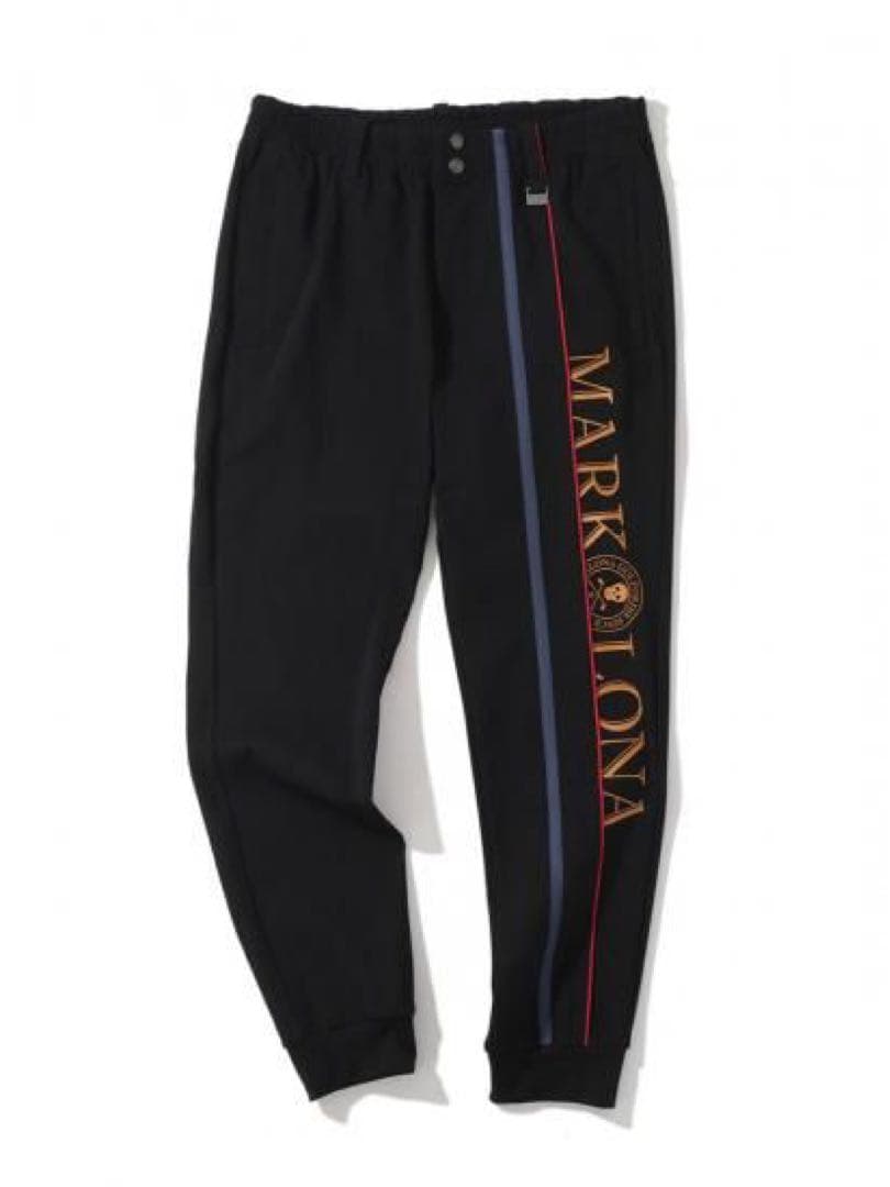 新品 ★ MARK&LONA ジョガーパンツ ジャージー マーク＆ロナ 黒