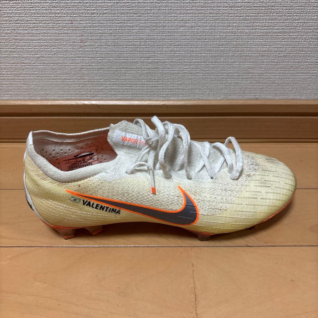 Nike Mercurial サッカーシューズ ホワイト/オレンジ