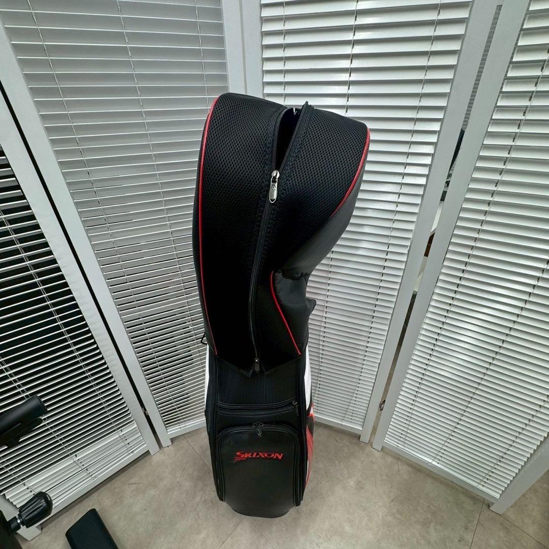 SRIXON（スリクソン）9.5型キャディバッグ GGC-S166（赤×黒）