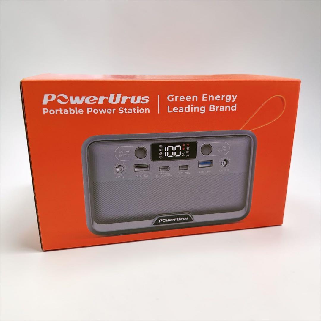 【新品未開封】ポータブル電源 小型 89.6Wh PD100W キャンプ 車中泊