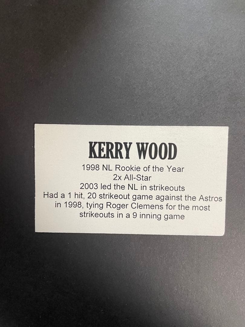 Kerry wood 直筆サイン入りボール