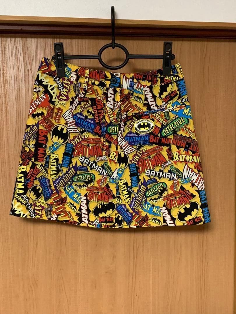 パーリーゲイツ　マスターバニー　バッドマン　ゴルフ　スカート　M コラボ　柄
