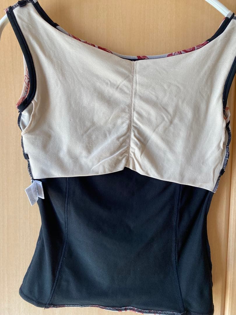 DessusDessous スナップボタン付きレオタード おまけのレオトップ付き