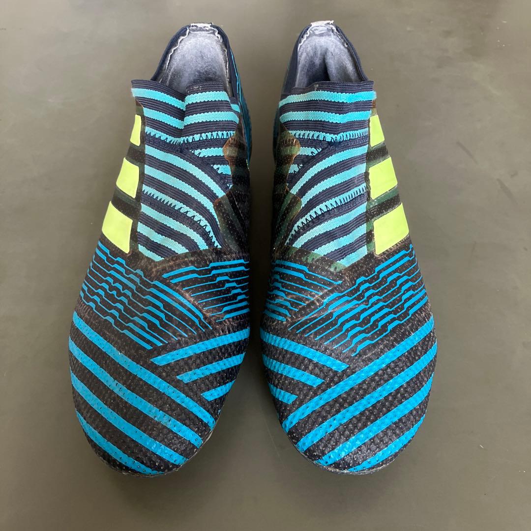 adidasスパイク　ネメシス17.1 26.5㎝　FG 紐なし