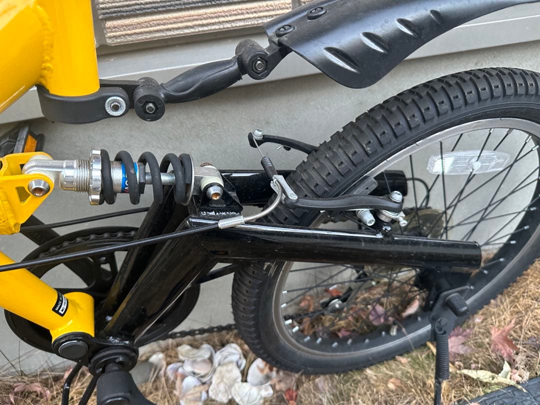 ＊マロン＊【引き取り限定】折り畳み自転車 20インチ
