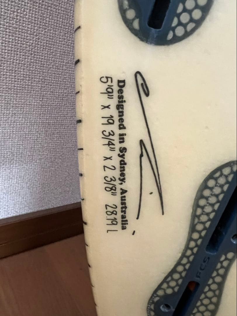 chili surfboard レアバード　5.9 28.19cl