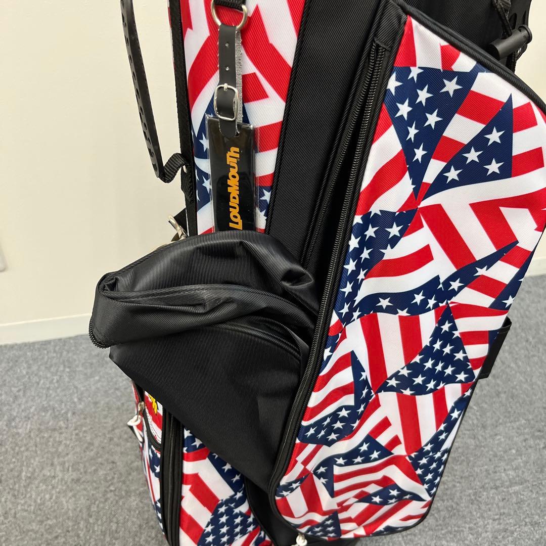 LOUDMOUTH ラウドマウス スタンドキャディバッグ 星柄